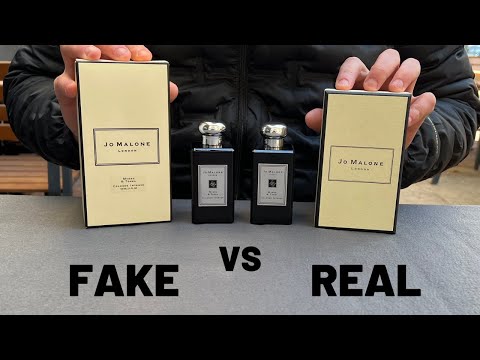 Fake vs Real Jo Malone Myrrh And Tonka Perfume