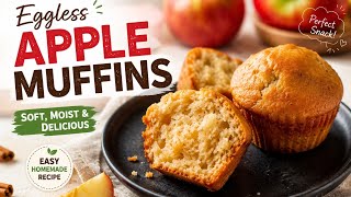 🍎 Super Soft Eggless Apple Yogurt Muffins 🧁  screenshot 4