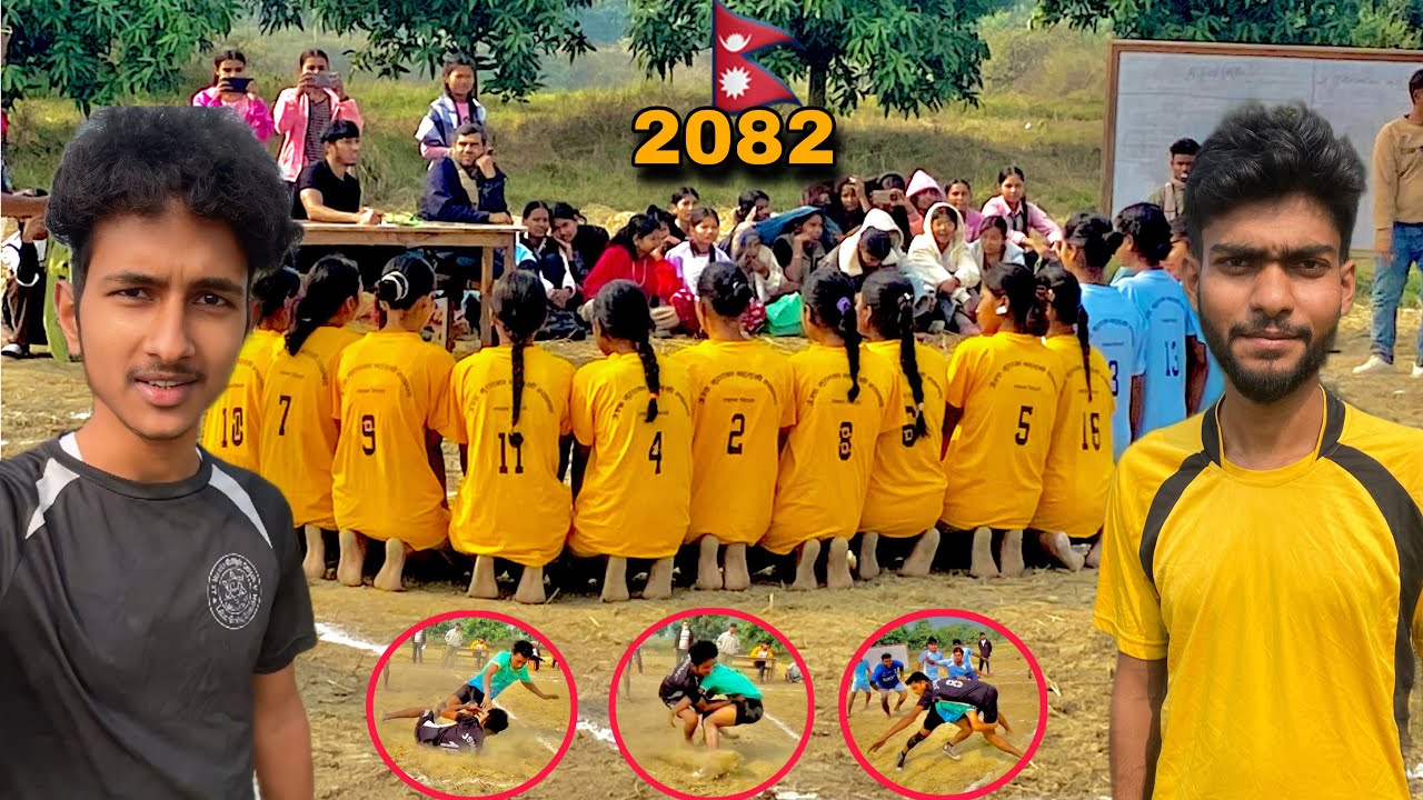 Girls And Boys -Kabbadi Kheldai🇳🇵Full Video 