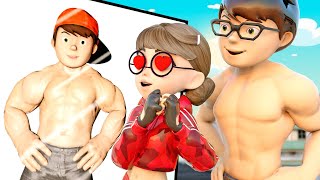 Nickhulk Gymmer Is Good Boy - Scary Teacher 3D Defeat Joker Bad Guy