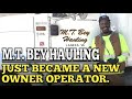 How I&#39;m getting started as an owner operator. It just went down family!