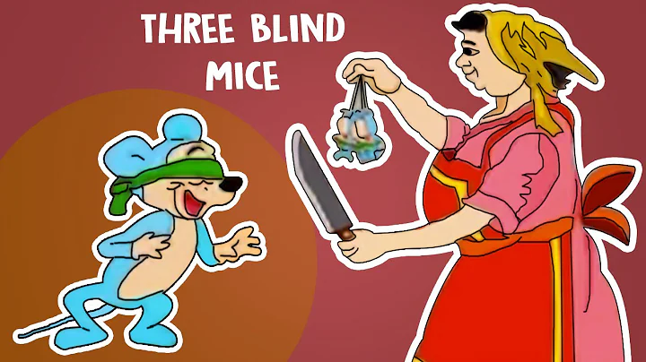 English Nursery Rhymes | Three Blind Mice | Animated Rhymes For Kids | Juniors Tv