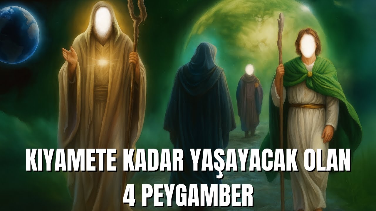 KIYAMETE KADAR YAŞAYACAK 4 BÜYÜK PEYGAMBER | Hz. İsa, Hızır, İlyas ve İdris Aleyhisselam'ın Sırrı