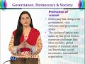 PAD603 Governance, Democracy and Society Lecture No 101