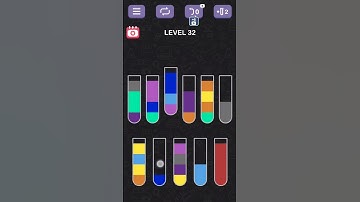 Water Sort Puzzle | Level 32 #gameplay #gaming #satisfying #youtubeshorts #subscribe #shorts