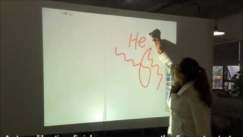 User Guider of Portable interactive whiteboard