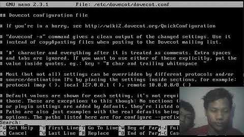 TUTORIAL KONFIGURASI MAIL SERVER (POSTFIX + DOVECOT) CENTOS 7
