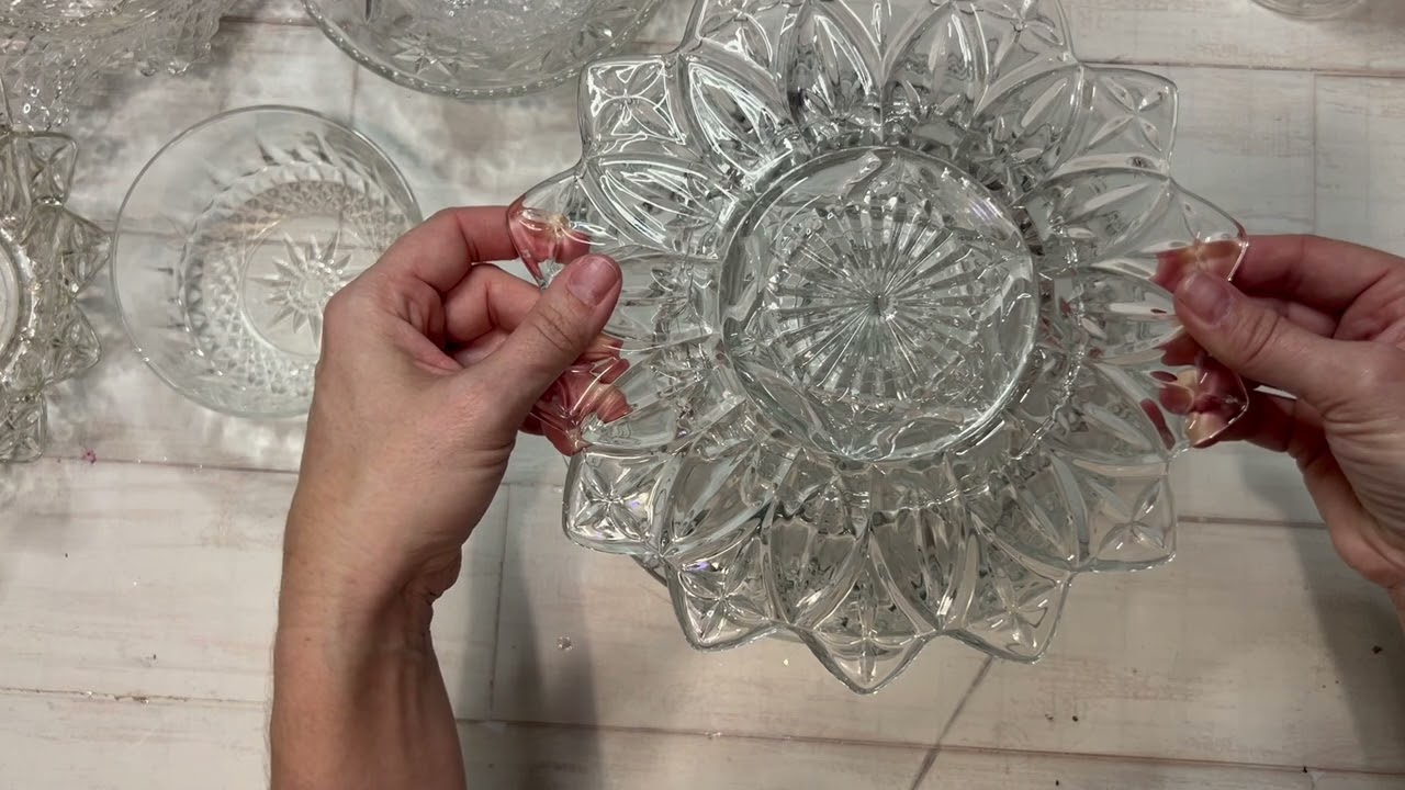 Upcycled Glassware into a Beautiful Tree