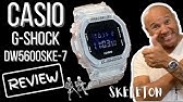 G Shock Dw 5600ske 7 Skeleton Series Youtube