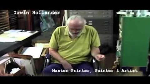 Irwin Hollander, Master Printmaker