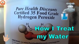 Water Tested ... did the Hydrogen Peroxide work?