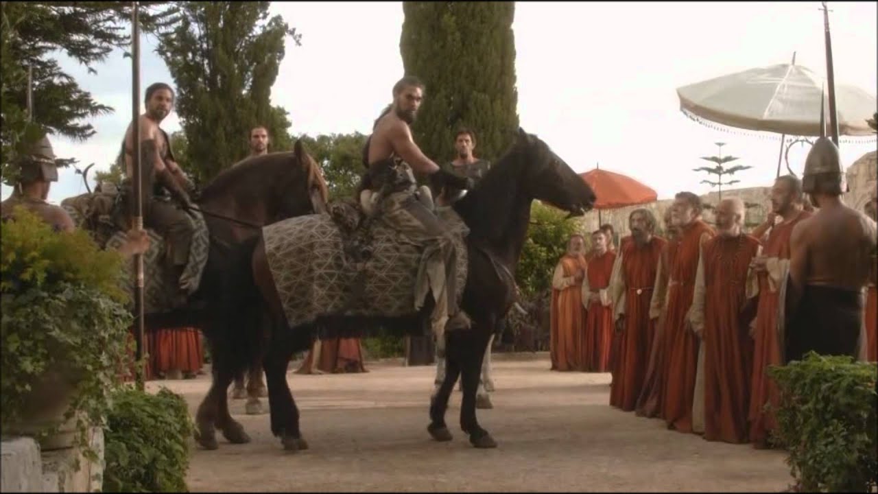 Viserys Targaryen Quote: Do you see how long his hair is...