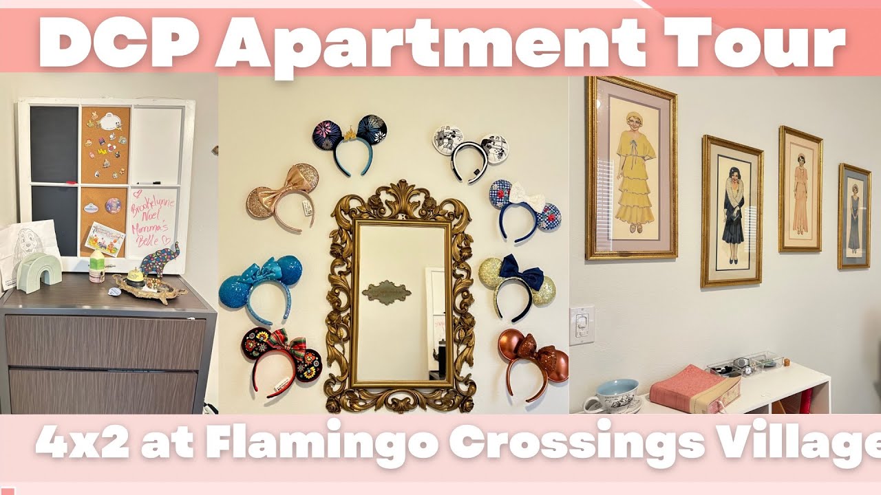 My Disney College Program Apartment Tour 4x2 Flamingo Crossings