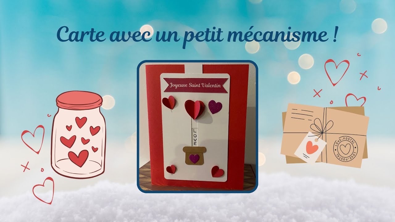 Nouvelle carte avec petit mécanisme, facile et rapide !