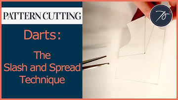 Moving the Bust Dart - The Slash and Spread Technique