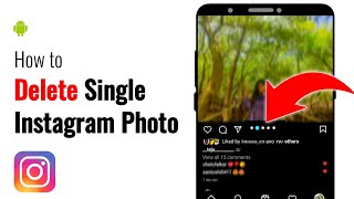 How to Delete single Photo from Multiple photos on Instagram |Delete one picture from multiple insta Wealth