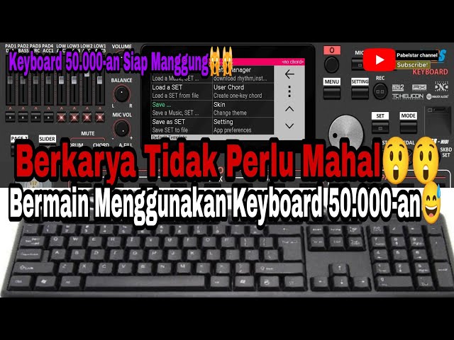 Berkarya Tidak Perlu Mahal😲😲 Main Keyboard Harga 50.000-an class=