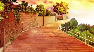 橘色告白 - Sasablue『晚霞奔向大海 我奔向你而来』【動態歌詞】