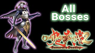 Onimusha 2 Samurais Destiny - All Bosses Hd