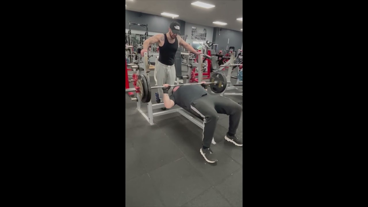 Chest Day - Gym PB - 110kg Bench Press Natural Personal Best - Recovery And Weight Loss Journey