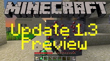 Minecraft 1.3 Update Preview: NEW Ore, Ender Chest and More!
