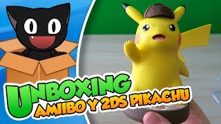¡Gran detective y Gran amiibo! Unboxing: Amiibo Detective Pikachu y New 2DS XL Pikachu - DSimphony