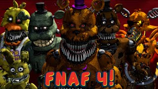 (C4D) FNAF 4 Pack Release