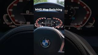 MHD on the fly Map Switching  BMW M340i #shorts #m340i #b58 #G20 #BMW screenshot 4