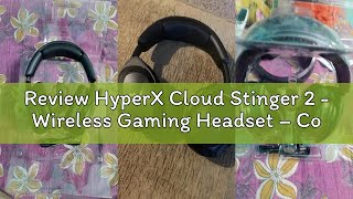 Review HyperX Cloud Stinger 2 - Wireless Gaming Headset – Compatible with PC. Noise-Cancelling Swive