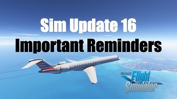 Sim Update 16: Important Reminders | Performance and Graphics