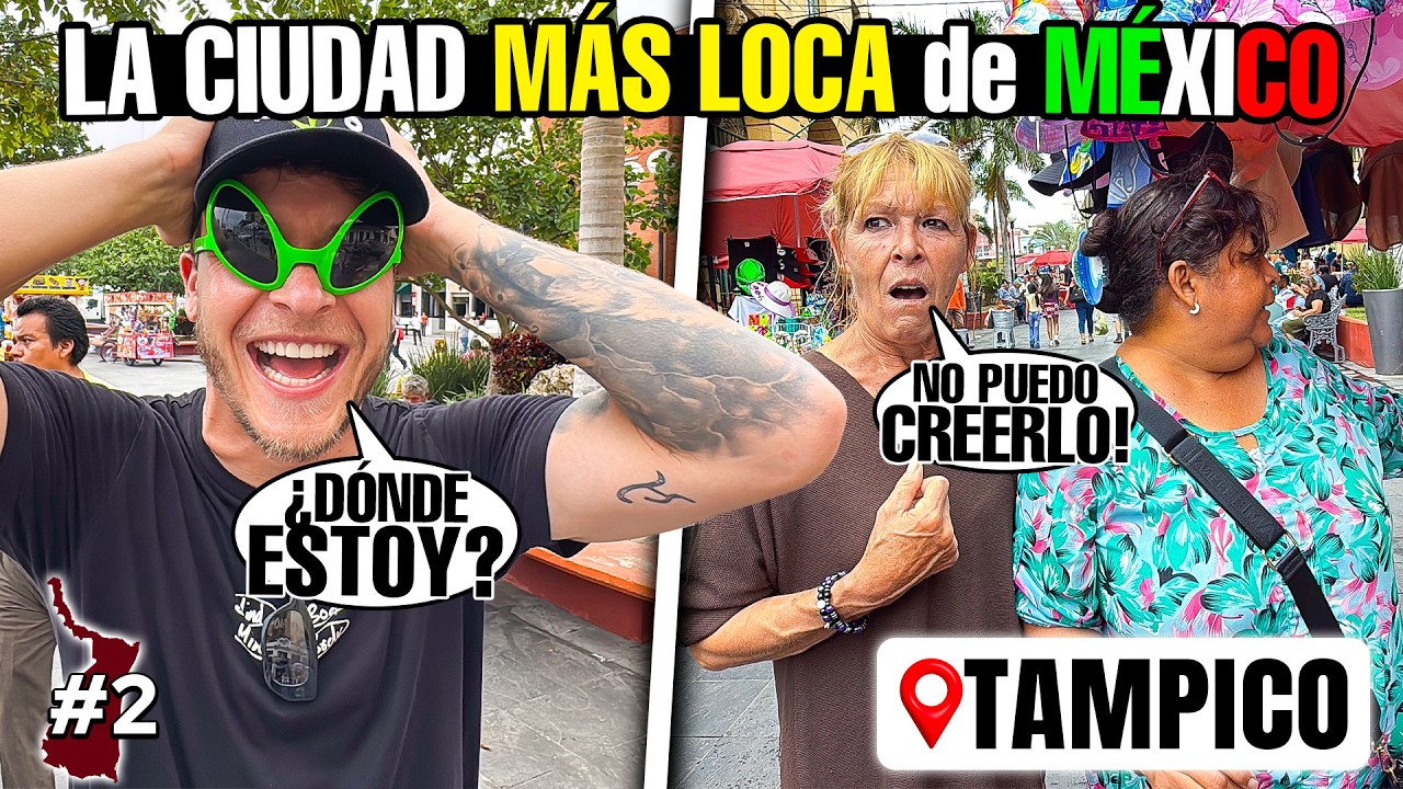 🇪🇸 MI MAMA VISITA TAMPICO, MÉXICO🇲🇽 ¡¡La ciudad más loca!!😱