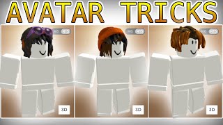 3 Custom HAIR AVATAR TRICKS that cost 0 ROBUX! (ROBLOX) - YouTube