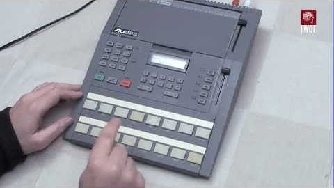 Alesis HR-16 Drum Machine - Overview
