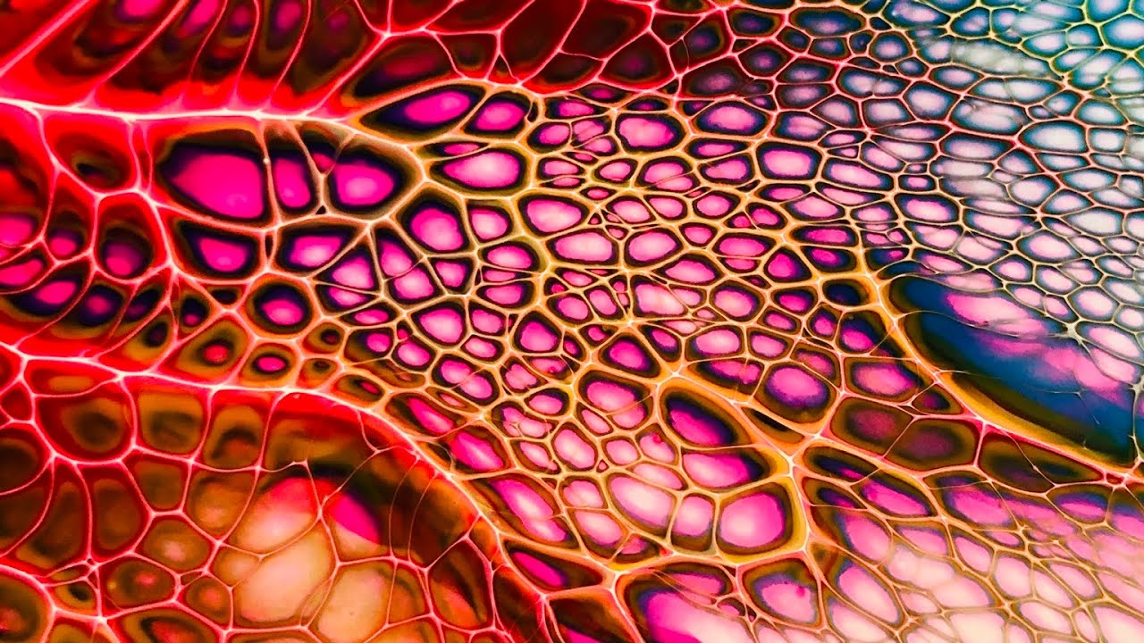 #207 Spin Art Part II / SheleeArt/ Bloom Technique / Fluid Art - YouTube