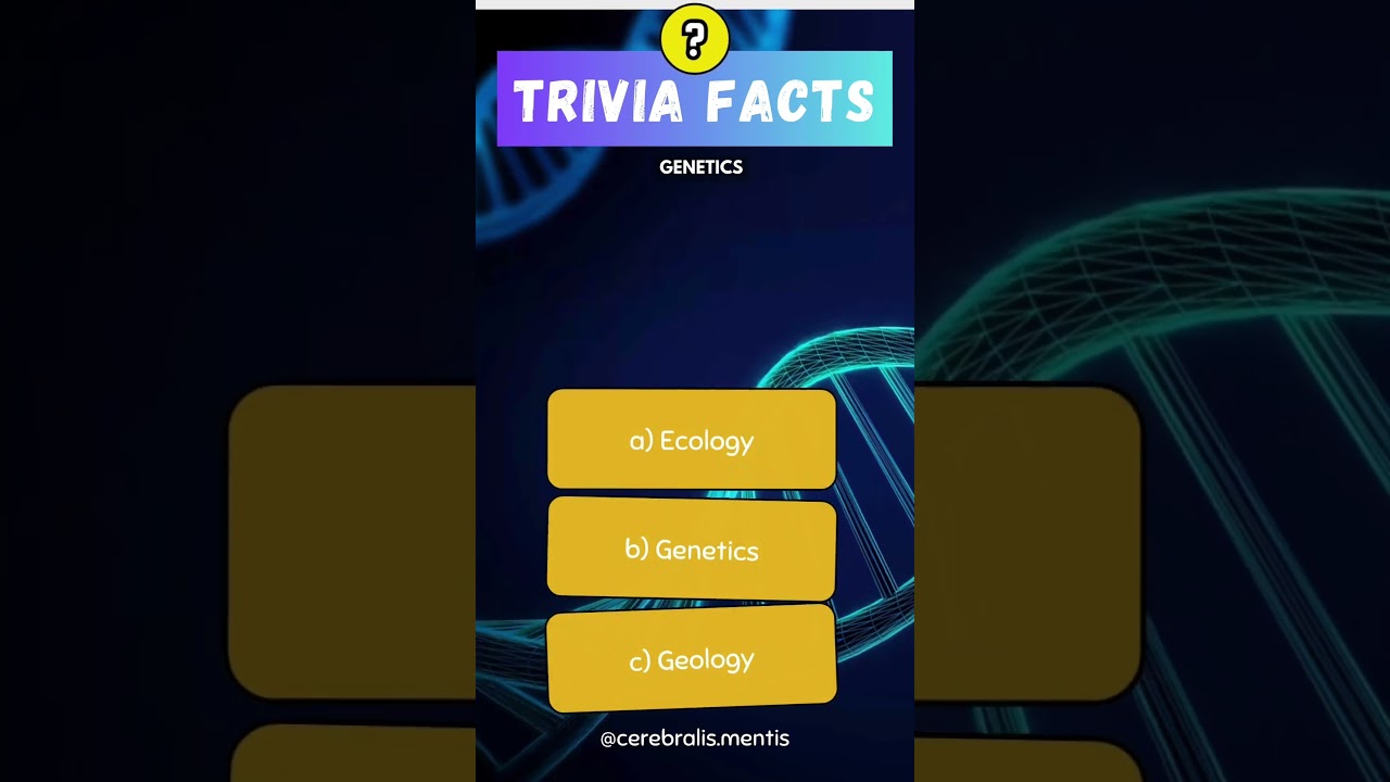 📚 Trivia Facts | Genetics | 🌟 Trivia, Facts, and 🎲 Games! 🤓