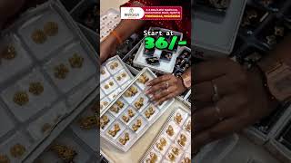 గ్యారెంటీ కమ్మలు₹ 32 Begumbazar wholesale fancy store #onegramgold #begumbazar RANGEELA JEWELLERS