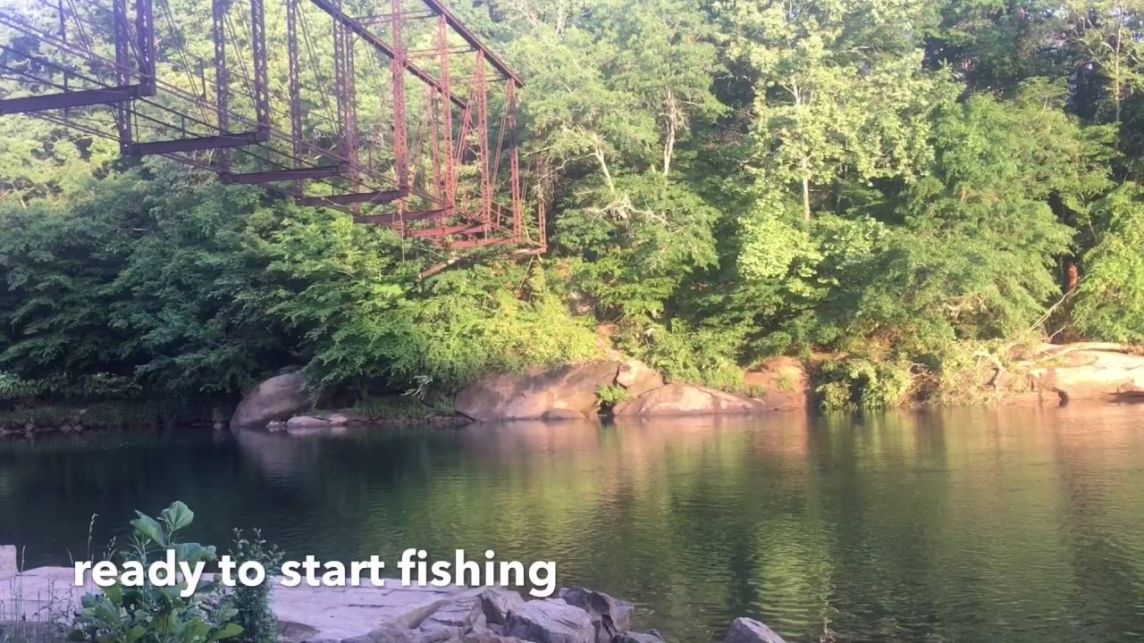 trout fishing on the Chattahoochee River YouTube