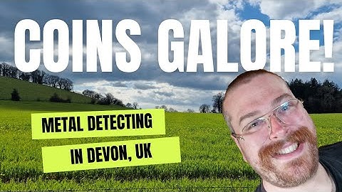 Coins galore metal detecting in Devon, UK - Quest X10 Pro and Nokta Pointer - treasure and Artefacts