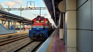 여수엑스포발 서울행 남도해양관광열차 S-Train 2522열차 순천역 출발