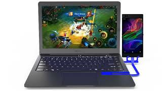 Video Animation of how to connect your phone with computer 🖥️ phone 📱 screenshot 1