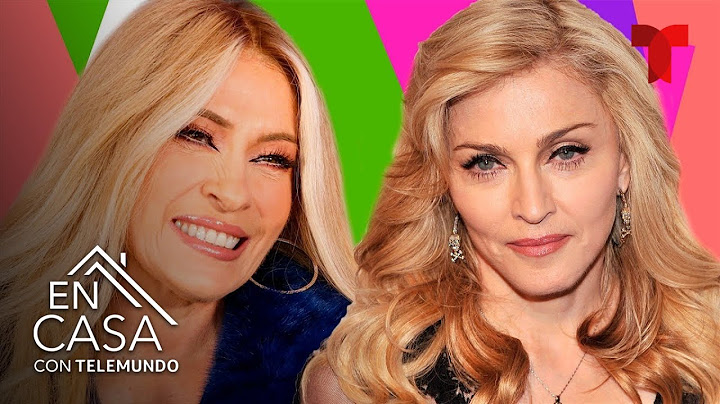 Yuri recuerda cuando imitaba a Madonna en los inicios de su carrera | En Casa Con Telemundo