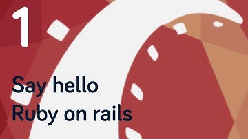 Ruby on Rails Tutorial 1 - Say hello to new friend