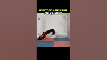 How to No Hand kip up/Kick up Tutorial Beginner ✅️‼️#kickuptutorial #kipup #martialarts #shorts
