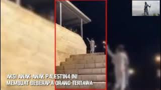 Keberanian anak-anak Palestina