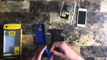 How To Install OtterBox Defender Case For Iphone 5/5s EASY-STEP BY STEP