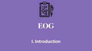 EOG. I. Introduction