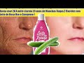 BASTA USAR 2X A NOITE CLAREIA 20 ANOS DE MANCHAS,RUGAS, E FLACIDEZ COM LEITE DE ROSA USE E COMPROVE!