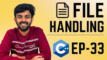 File handling | C++ for Beginners Ep-33 | code io - Tamil