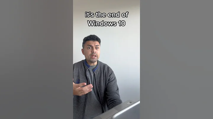 End of windows 10 #shorts