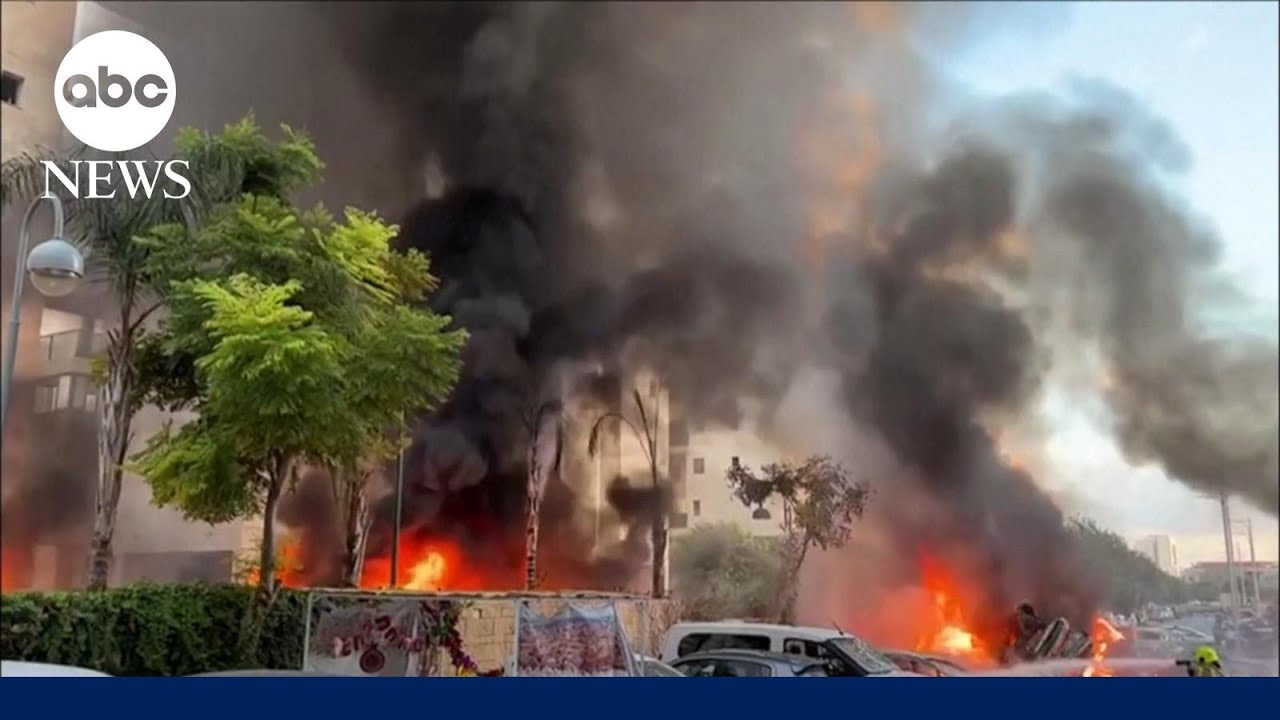 Israeli PM Netanyahu says “we are at war” following deadly Hamas attacks | ABC News